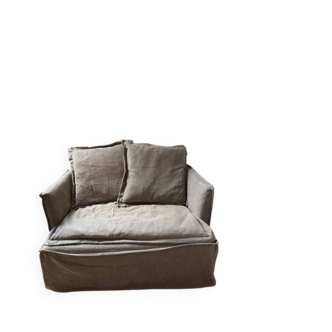 Jotex Gardanne chair in olive green