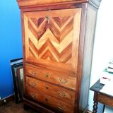 19th century elm secretary