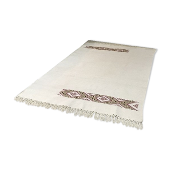 Silk kilim carpet