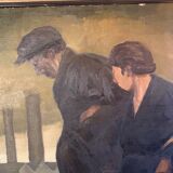 Oil on canvas by Berger