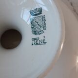 Compotier haut Terre de Fer Saint Amand model "René" late nineteenth