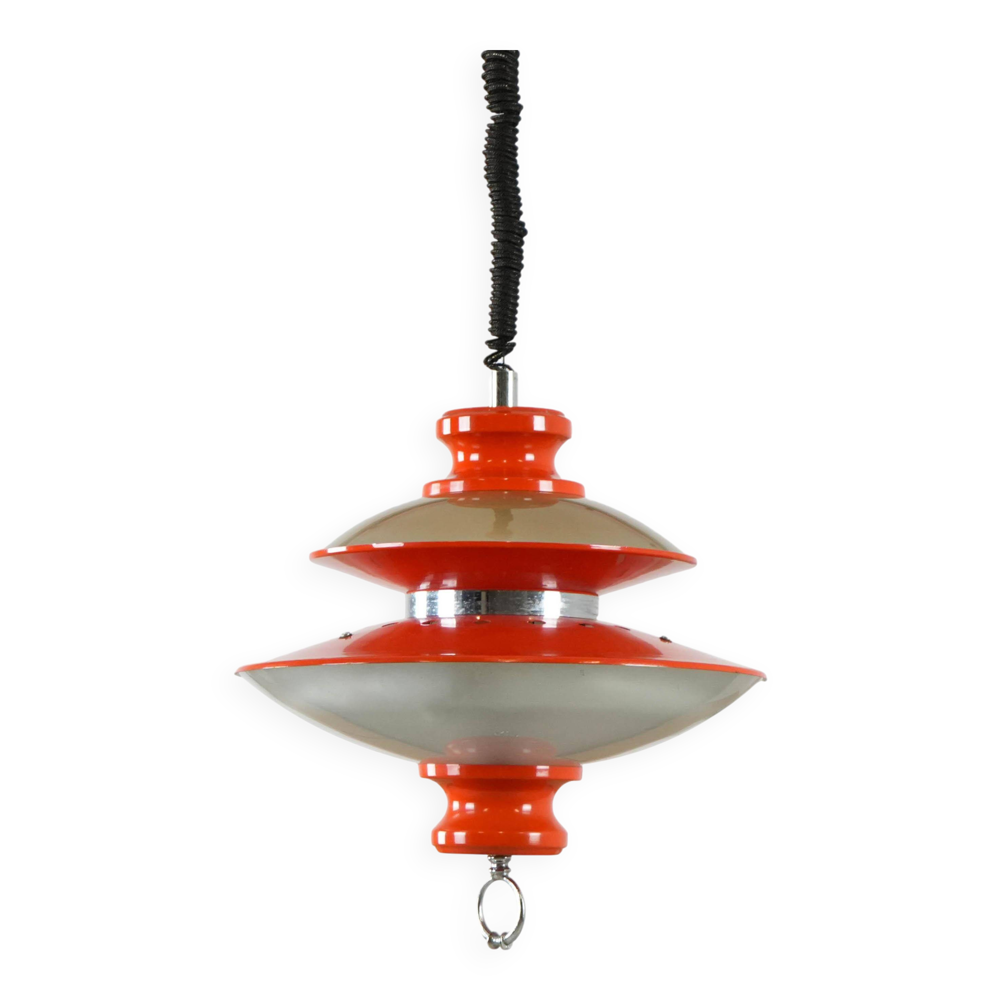 Pendant lamp, Italian design, 1970s, manufactured in Italy