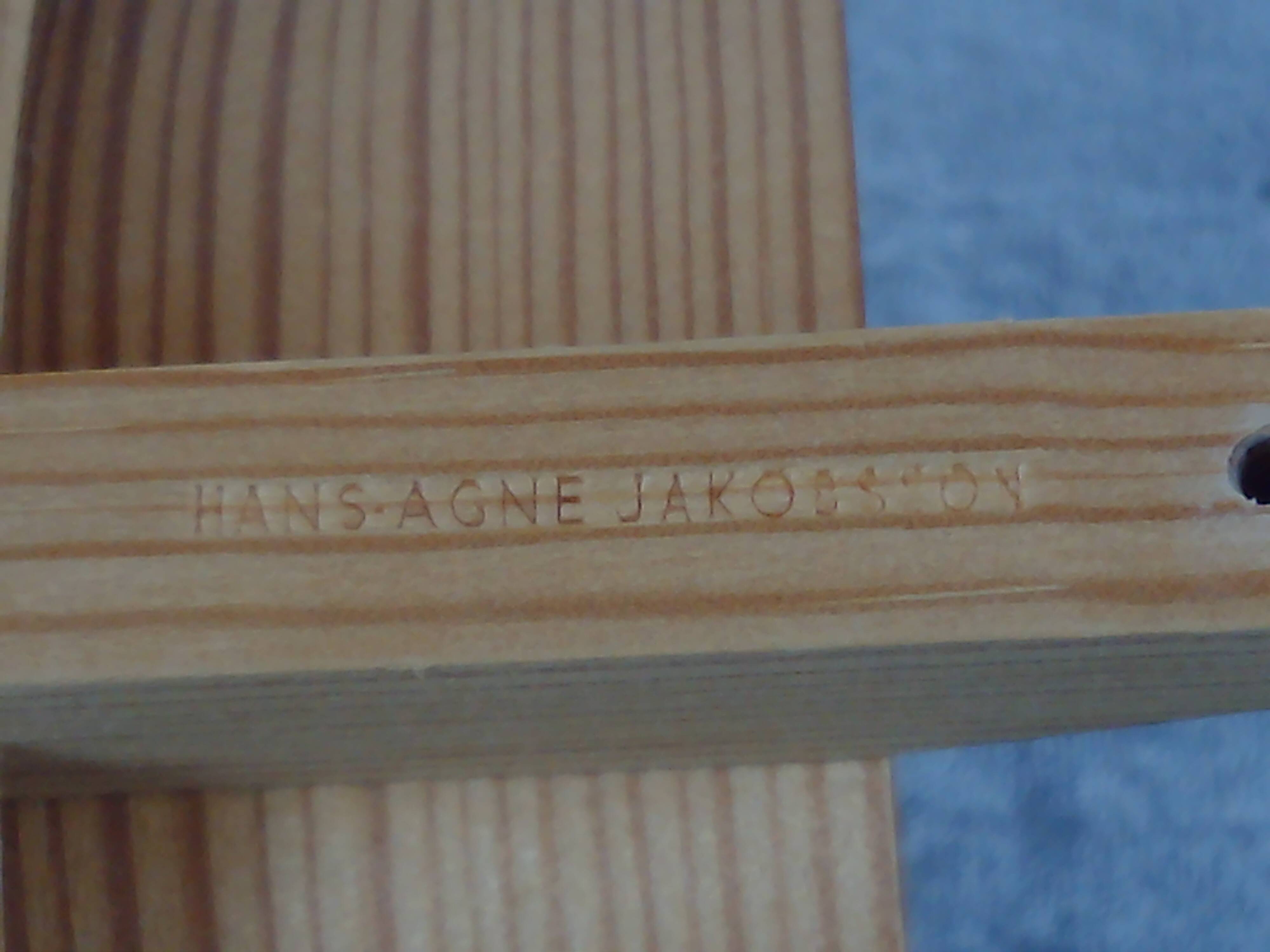 V280 wooden sconce by Hans-Agne Jakobsson, Sweden