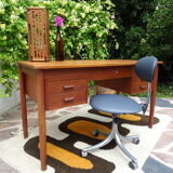 Scandinavian teak desk