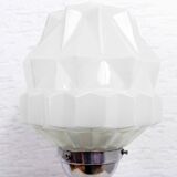 Art deco diamond shaped lamp