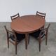 Vintage Scandinavian design table and chairs.