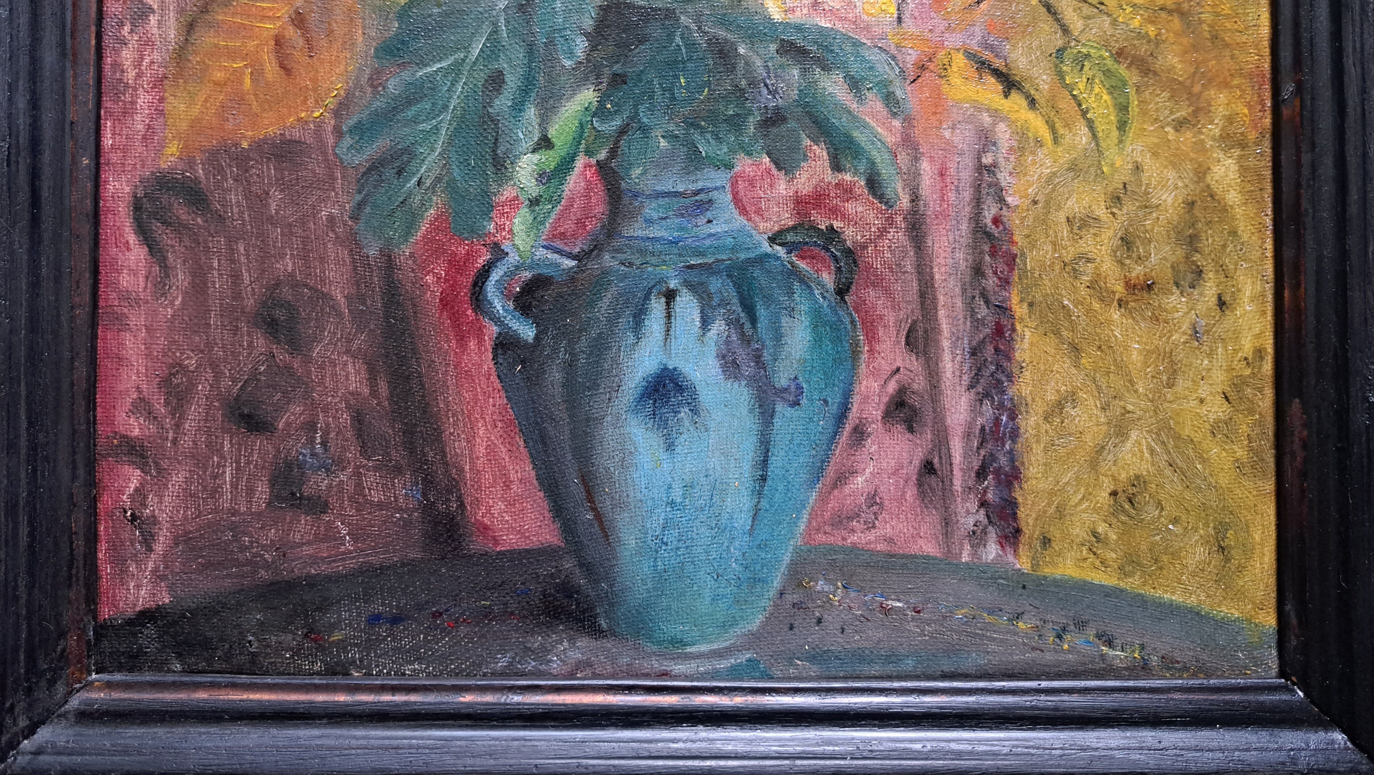 Painting HST still life, School of Paris, post-impressionism in Fauvism style, signed - 1907