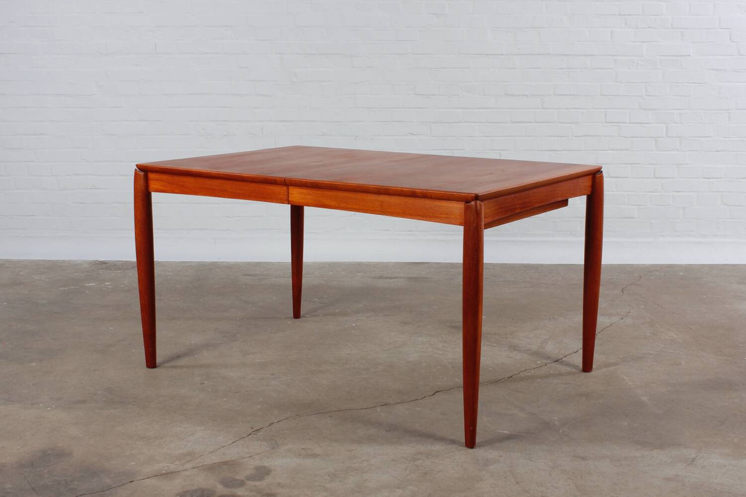 Vintage Teak Tisch Design H.W. Klein Bramin Mid Century 60er