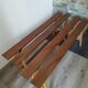 Paire de bancs vintage
