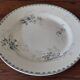 Round serving dish iron earth Ht Boulenger & Cie Choisy le Roi decor Roscoff