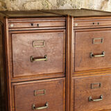 Old double oak binder