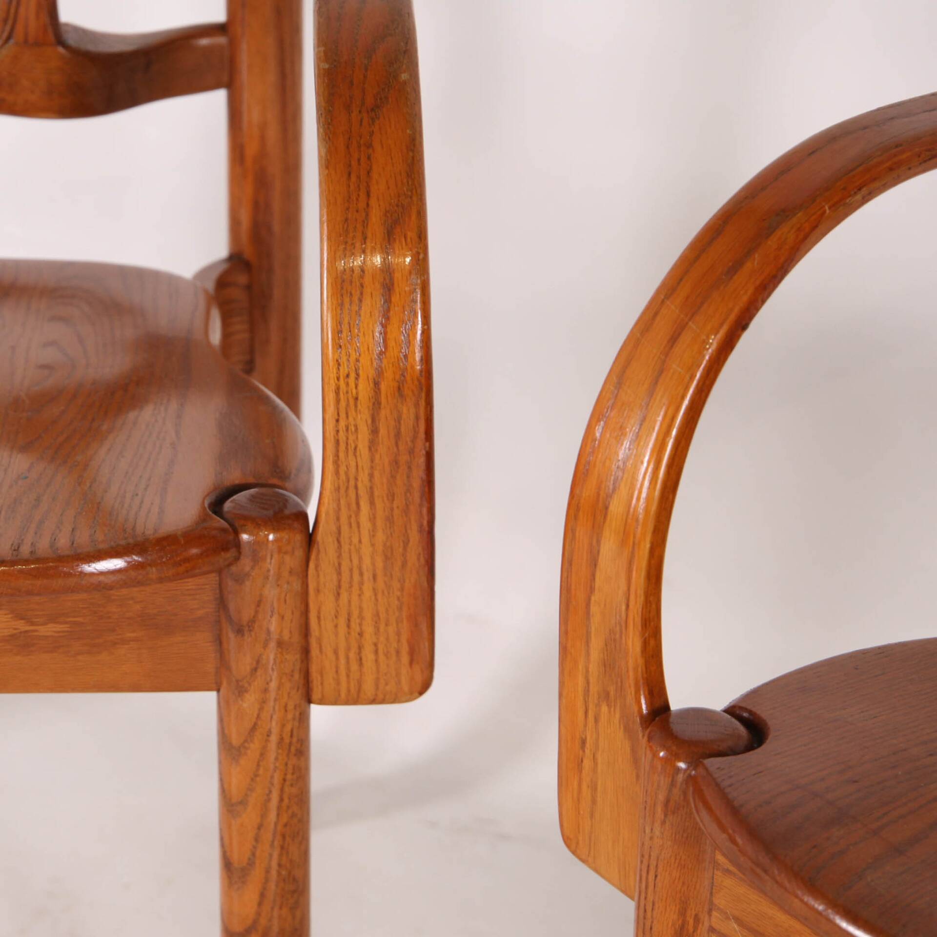 Pair of "organic" armchairs