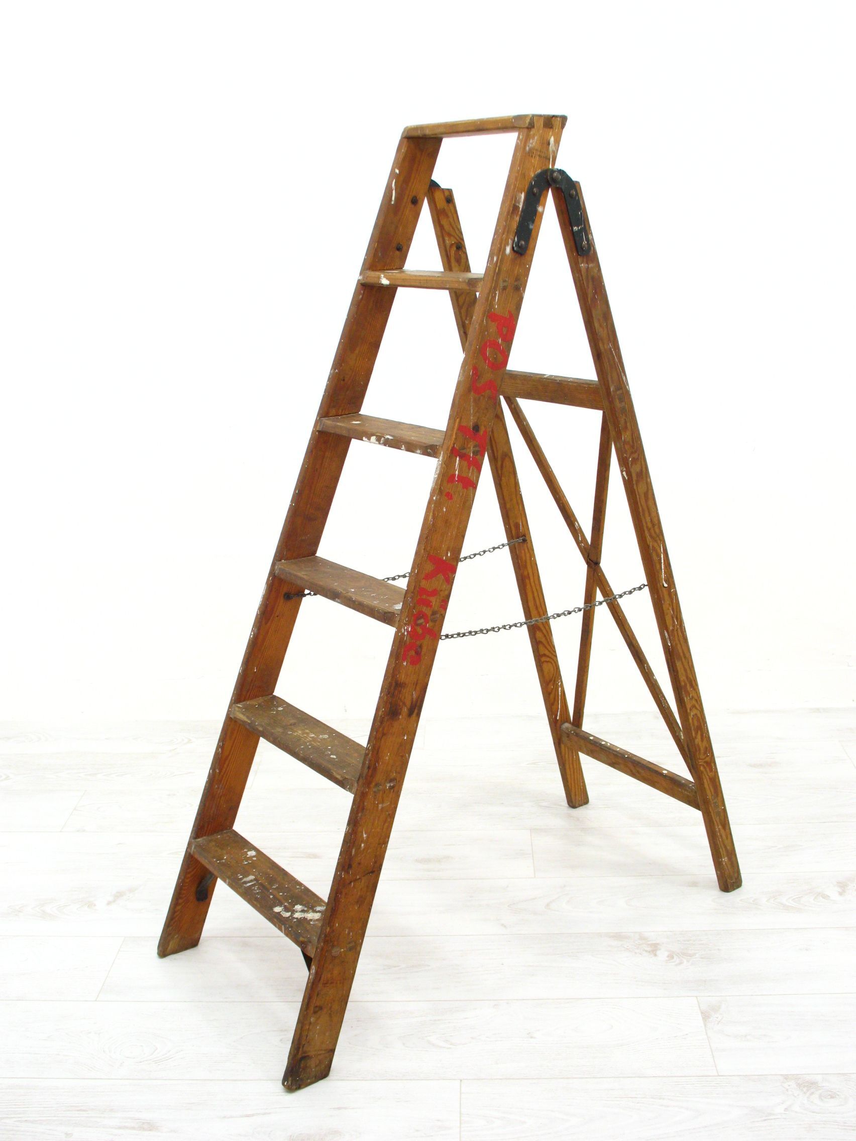 Vintage Folding Ladder, 1970s