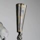 Hand-Forged Wrought Iron Brutalist Candelabra, Scandinavia — circa 1960s/1970s