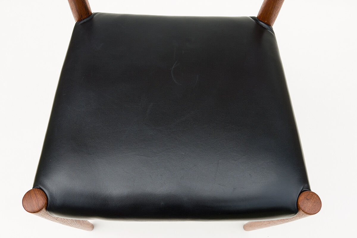 Danish MK 200 Chairs in Teak by Arne Hovmand-Olsen for Mogens Cold, Set of 4