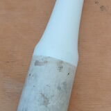 XL mortar in white marble, porcelain pestle
