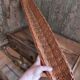 Vintage French baguette basket