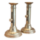La Redoute x Selency pair of brass candle holders 11