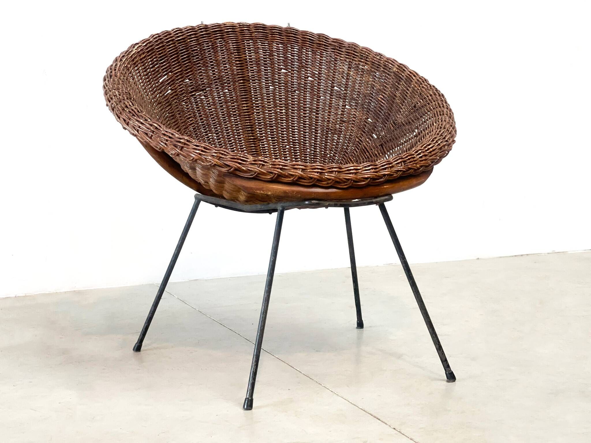 Fauteuil en rotin