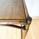 Table basse vintage en rotin
