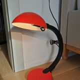 Vintage Red Desk Lamp: Mid-Century Modern Oslo Table Light