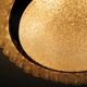 60's mid century doria ice glass light ceiling fixture with 32 glass tubes