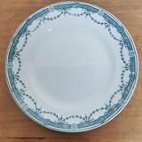 Faience dish Moulin des loups and Hamage