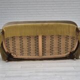 1960s, Danish 2-seater sofa, green furniture velour, original condition.