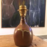 Pied de lampe céramique signé Gabriel Hamm