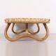 Natural Foldable Rattan Coffee Table 60x40x20 cm, Bed Tray, Lap Desk