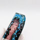 Mandruzzato Murano Sommerso Quadri-layer Outline UV Rare 70s Vase
