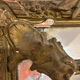 Large beaded mirror 19th