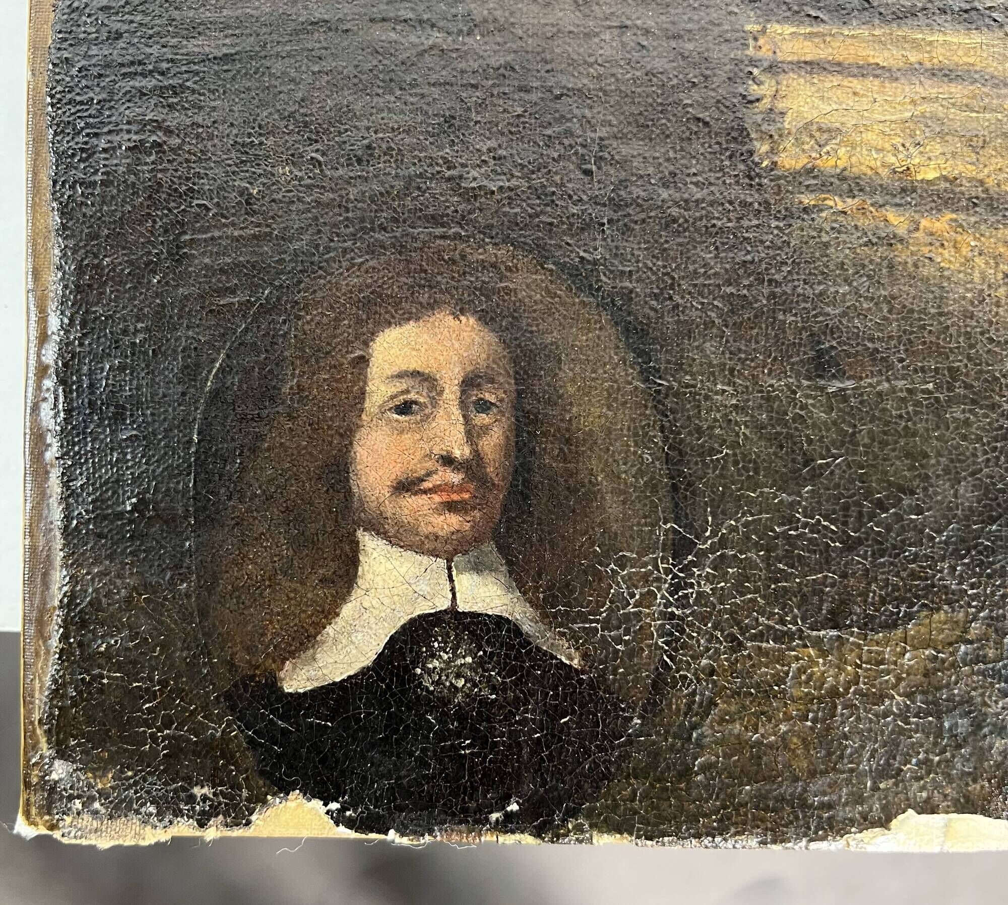 Old Table, oil on canvas, Dutch School of the 17th century Landscape