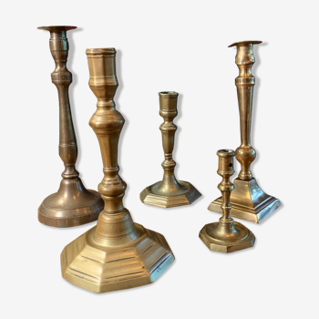Set of candle holders