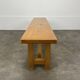 Vintage solid pine bench 150 cm