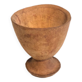 African wooden mortar