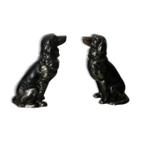 Serre livres chien epagneul breton