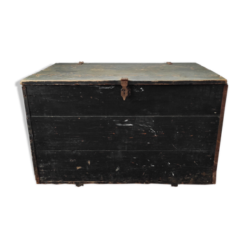 Coffre ancien bois de sapin