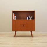 Teak bookcase, Danish design, 1970s, production: Denka