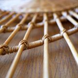 Mirror rattan galaxy 79x67cm