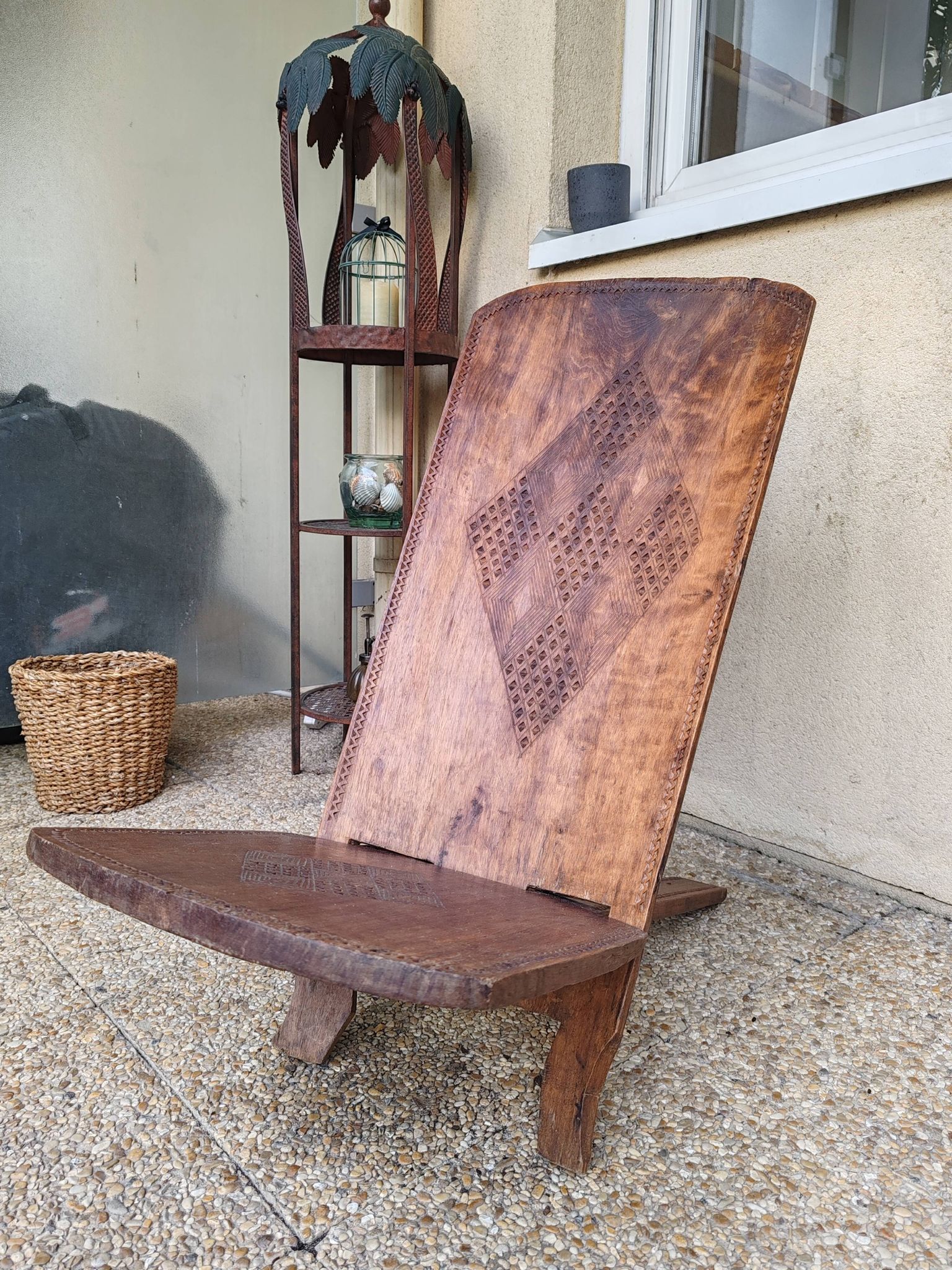 Old palaver chair