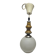 Postmodern Communist pendant lamp, Poland, 1970s