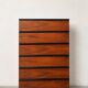 Commode en placage de palissandre, Interlubke Germany, 1970