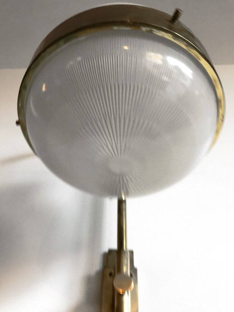 Large Italian Delta Sconce by Sergio Mazza for Artemide, 1960s