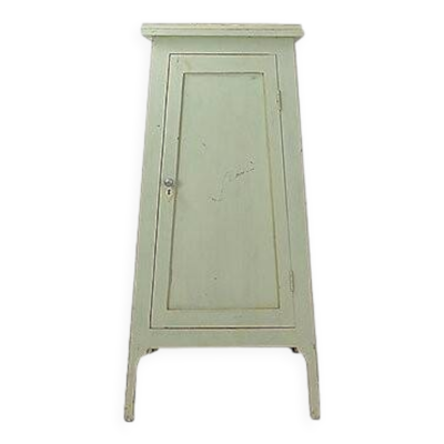 Buffet en bois patiné vert