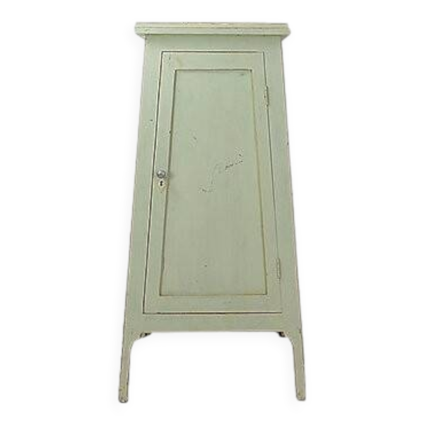 Buffet en bois patiné vert