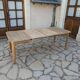 Antique extendable table