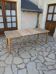 Antique extendable table