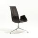 PAIR OF FK 6725 LEATHER ARMCHAIRS, KNOLL, FABRICIUS & KASTHOLMON, 1960s