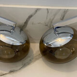 Pair of sciolari wall lamps